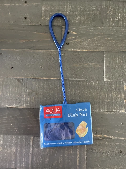 Marina 5-Inch Blue Fish Net Aqua Culture BRAND NEW DC7