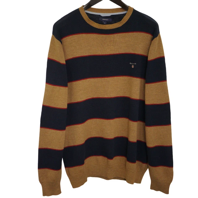 Uomo GANT Cotone Maglione Girocollo Casual Taglia XL XOB888