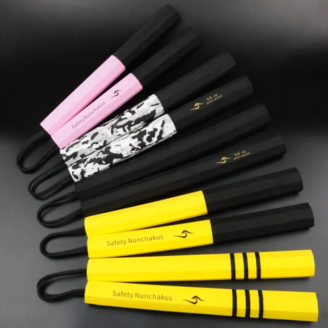 Foam Nunchucks Martial Arts Nunchakus Octagon Bruce Lee Kungfu Katate Stick Hot 2