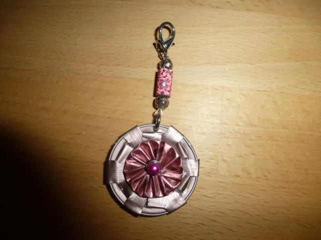 Schmuck Anhänger Taschenanhänger aus Nespressokapseln  Upcycling Handarbeit