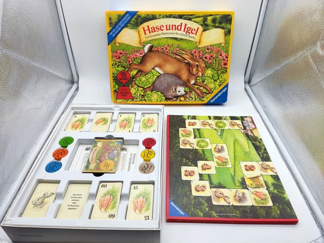 HASE UND IGEL Ein fesselndes Wettrennen MIT KASSETTE Ravensburger 1978 komplett