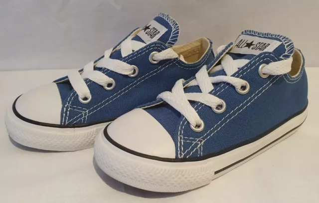 Scarpe Da Ginnastica Bambini Converse Chuck Taylor All Star Ox Blu Basso