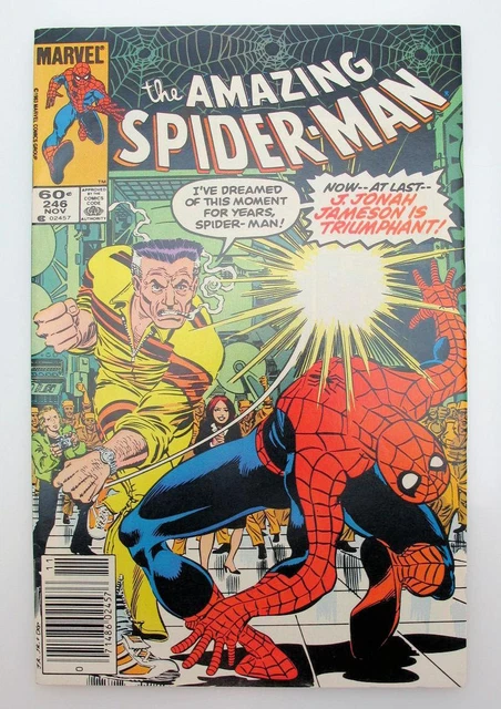 Amazing Spider-Man #246 Marvel Comics John Romita Jr cover