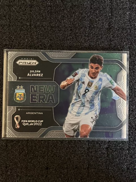 2022 Panini Prizm FIFA World Cup Qatar #16 Julian Alvarez New Era Rookie RC