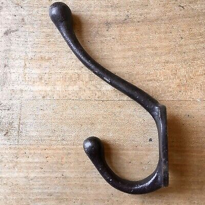 X1 Vintage Coat Hook Victorian Cast Iron (6 Available)