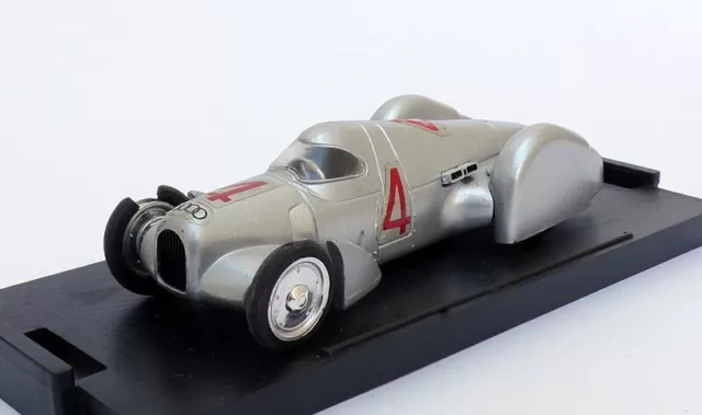 Brumm 1/43 Scale R108 - Auto Union - #4 Rekordwagen Record Carenata 1937