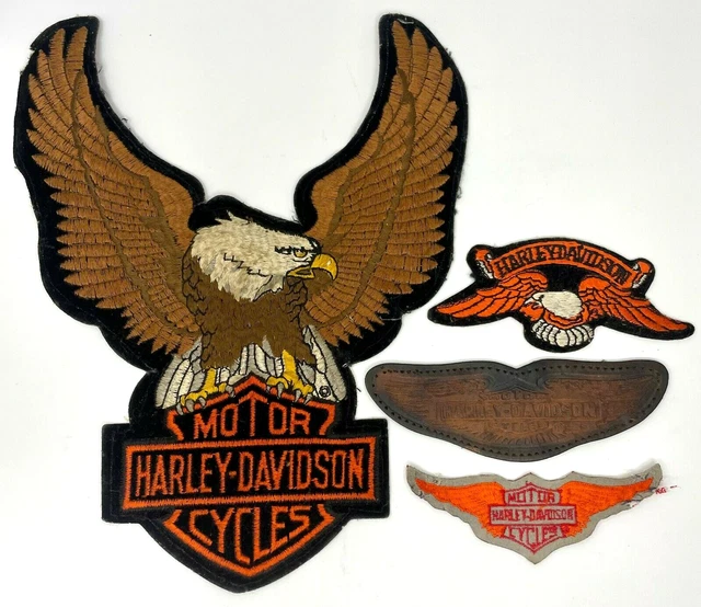 vintage harley davidson patches