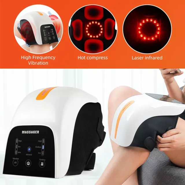 Electric Heat Knee Massager Infrared Therapy Machine For Elbow Joint Pain Relief