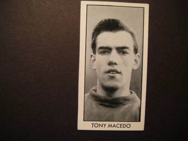 D C Thomson Wizard Football Stars Of 1959 #20 Tony Macedo Fulham