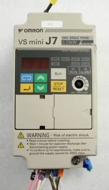 Omron Vs Mini J7 CIMR-J7AZB0P2 230V Simple Phase