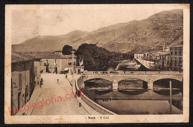 ag0726 - CARTOLINA D'EPOCA - Frosinone Provincia - Sora