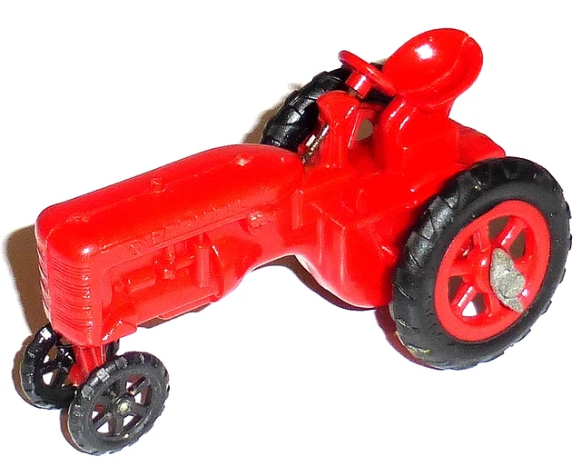 Tracteur Jouet Ancien – Jouef Farmall – 1/32 – Mécanique – France