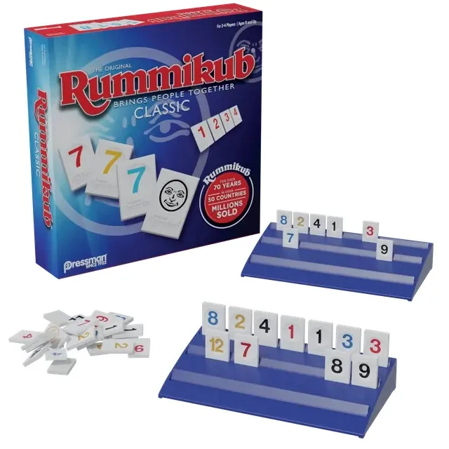 Rummikub Classic Edition - The Original Rummy Tile Game for Ages 8 and Up - by P