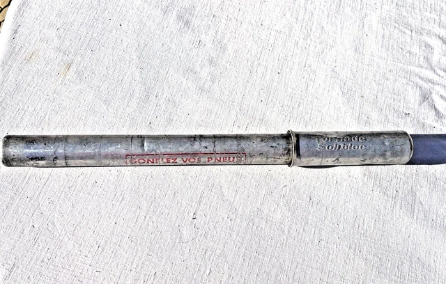 ANCIENNE POMPE DE velo vintage aluminium embout rond EUR 8,00 - FR