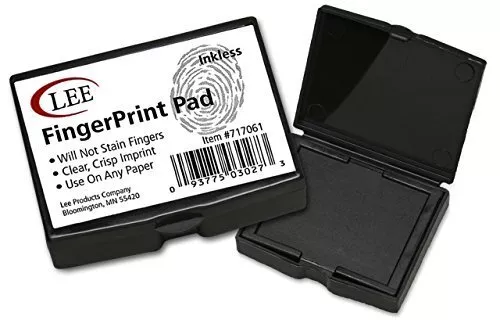 Lee Inkless FingerPrint Pad S03027