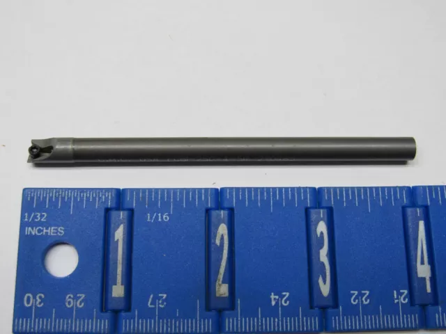 Circle 1/4" Solid Carbide Shank Coolant Fed Indexable Boring Bar #Fcbi-250-4-5R