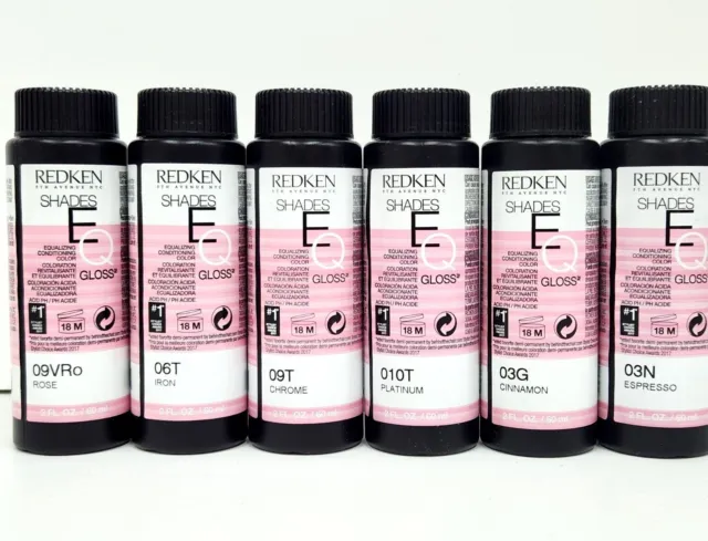 Redken Shades EQ Gloss Equalizing Conditioning Hair Color (Choose any shade)