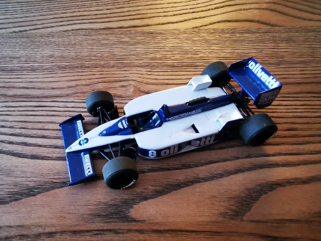 Brabham BT55 F1 Monaco 1986 Elio de Angelis Spark S4350 - Miniatures Autos Motos