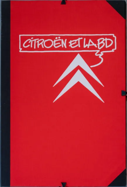 Collectif : Portfolio Citroën et la BD avec Chaland, Juillard, Moebius, etc…