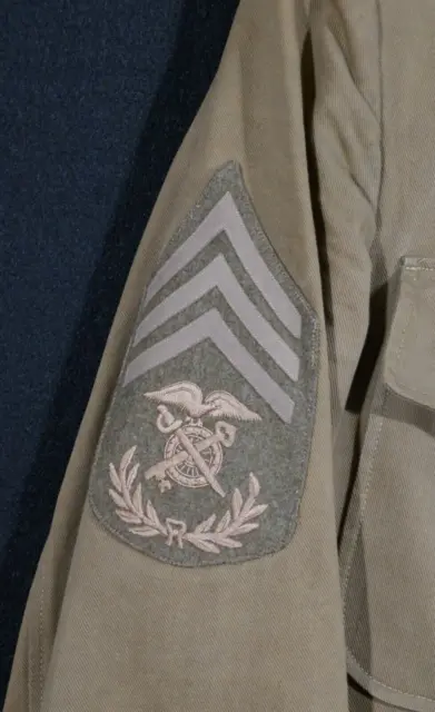 WWI US Army Quartermaster Sergeant Tailored Uniform & Pants Named Sgt KE WITMYER 2
