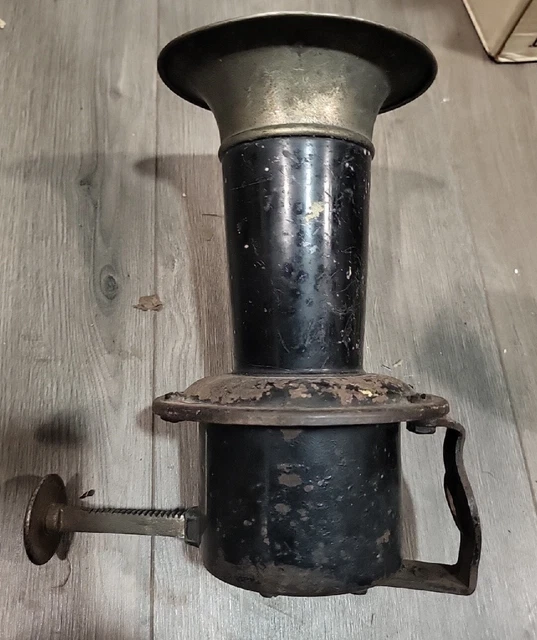 STEWART WARNER KLAXON Horn Warning Signal Model 114A. RARE WORKING