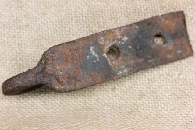Old Hanger Hook Barn Find Smoke house Vintage 1800s Hearth Blacksmith Iron Rusty 10