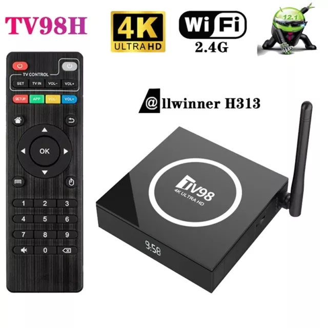 TV98H  Box 2G+16G Allwinner 4Kx2K TV98 Media Player Prise UE  U1A96276