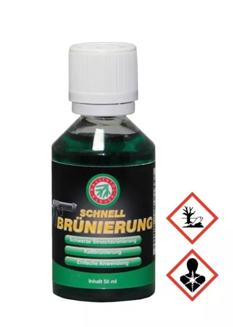 Ballistol brunitura rapida 50 ml bottiglia brunificante