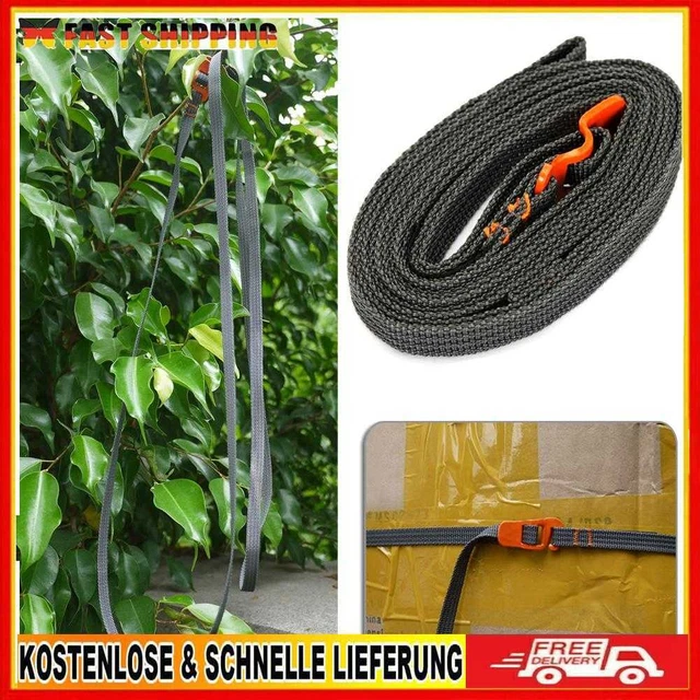 Schnalle Zurrgurt Auto Cargo Strap Ratsche Gepäck Zurrgurte (Orange)