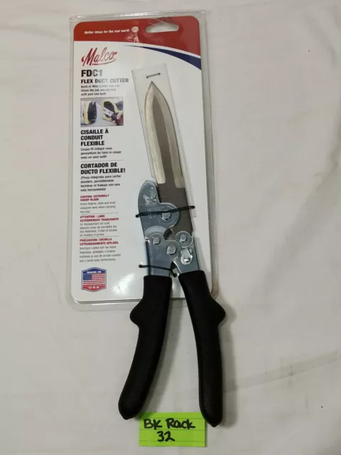 Malco Tools FDC1 Flex Duct Cutter - Built-In Wire Cutter