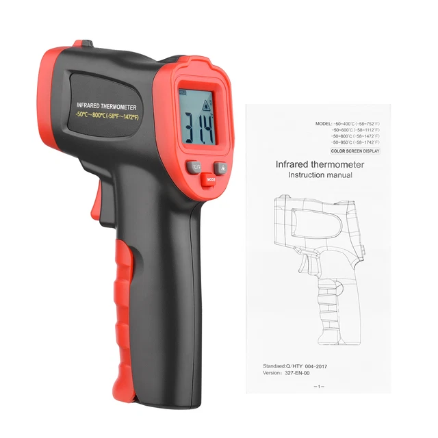 -50℃～800℃ /-58℉～1472℉ Infrared     Handheld F5W6