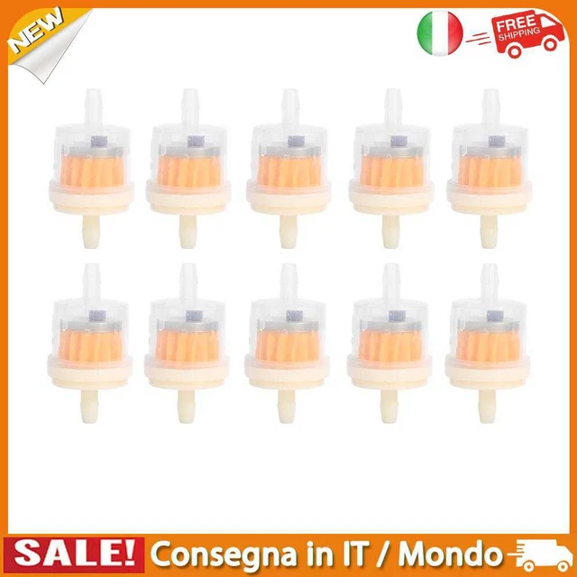 IT 10pcs/lot Universal Car Oil Filter Petrol Gas Gasoline Liquid Fuel Filter