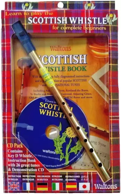 Waltons Scottish Triple Whistle Pack with CD - SALE