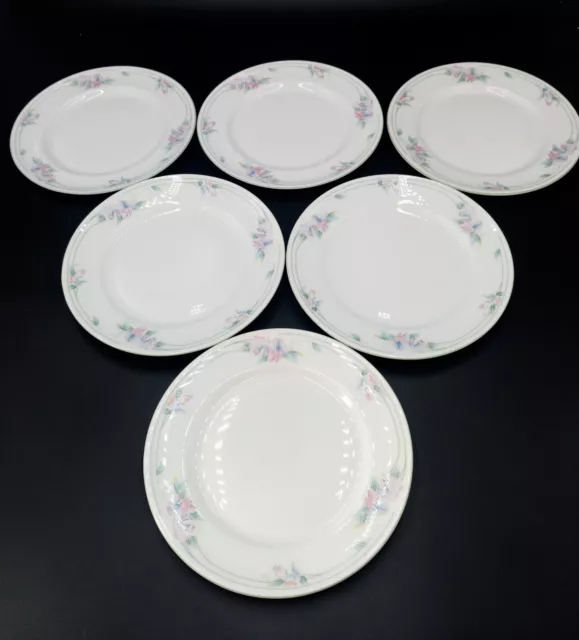 Aynsley Little Sweetheart Side Plates Dessert Salad Plates 21.1 cm (8.3") 6 Pcs 2