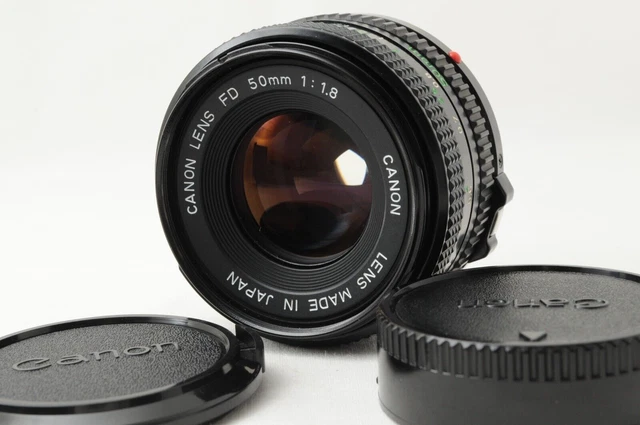 Objectif Canon FD 50mm F/1.4 S.S.C. - Mise Au Point Manuelle, Fabriqué Au Japon (Très Bon état)