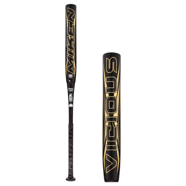 MIKEN VICIOUS 13& Maxload Dual Stamp Slow Pitch Softball Bat 34" 26
