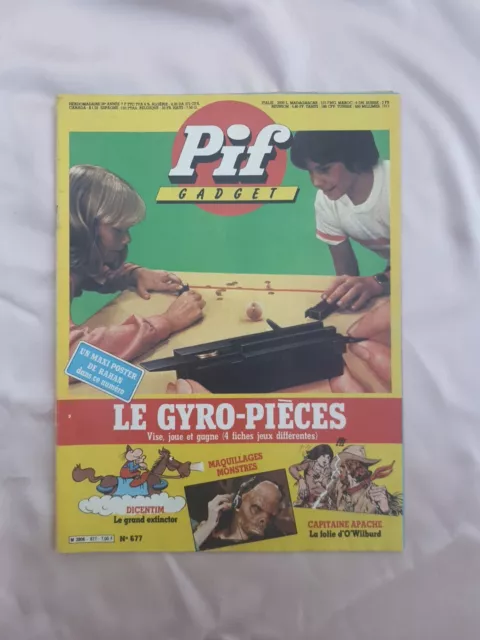 Bd Vintage Pif Gadget N° 677 Le Gyro Pieces