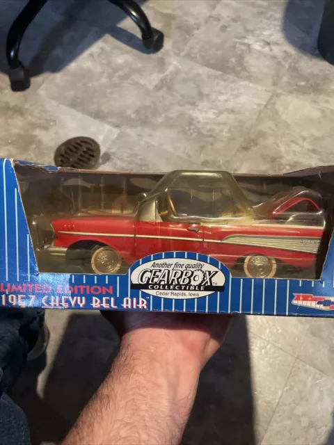 Gearbox Texaco 1957 Chevy Bel Air Limited Edition Series 10 Pedal Car Bank w/Box