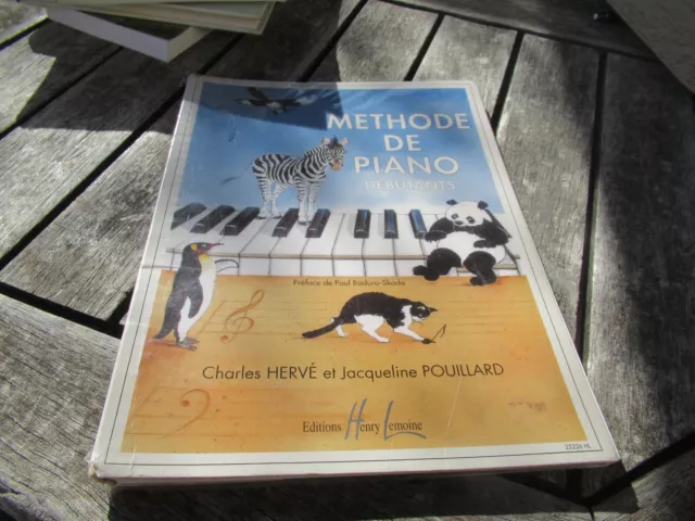 Méthode de piano débutants, Hervé/Pouillard – Partition • Henry