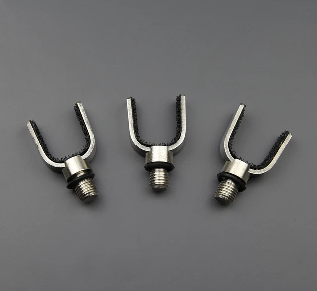 3 Supports Inox Pour Cannes à Pêche – TSH Flexi Rod, Fixation Encastrée