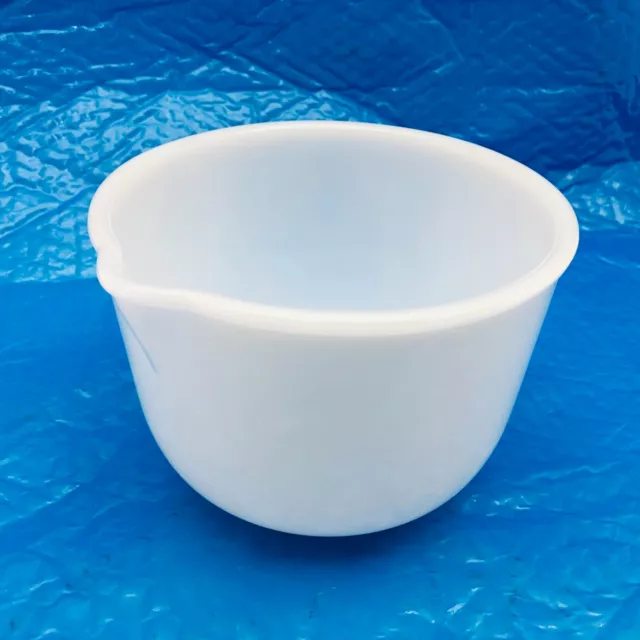 Sunbeam Glasbake Mixer White Milk Glass Mixing Bowl 6.5"  20CJ Vintage