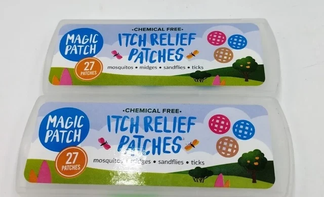 Buzz Patch  Magic Patch Itch Relief Patches 2 Packs . 27 each Pack.