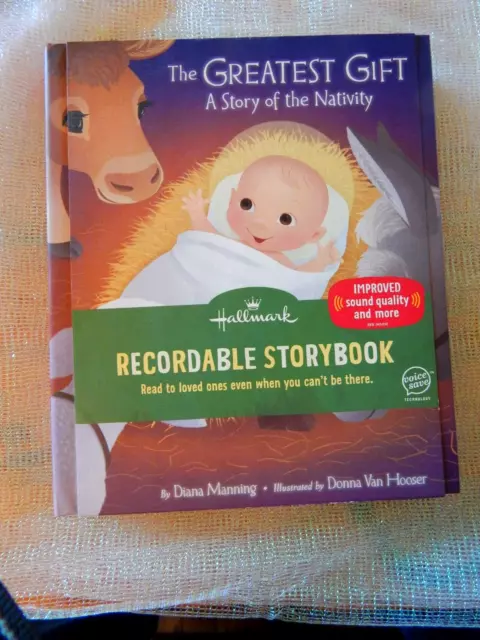 "The Greatest Gift  A Story of the Nativity" - Hallmark Recordable Storybook
