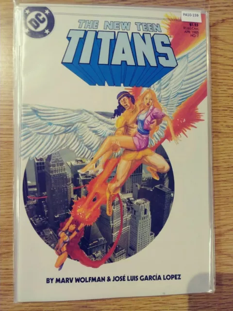 New Teen Titans vol.2 #7 1985 High Grade 9.4 DC Comic Book PA10-159