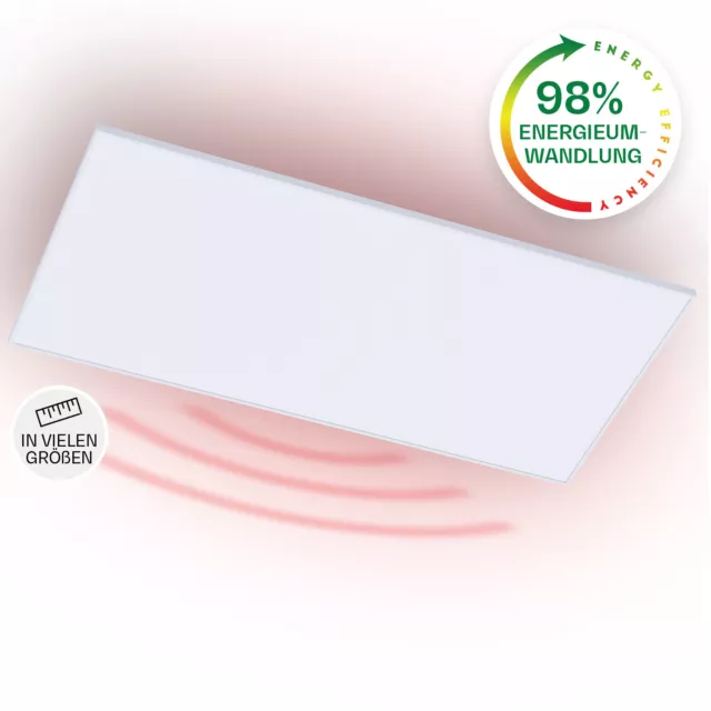 Decken Infrarotheizung mit Thermostat 700 W LED Decke Heizung Heizstrahler