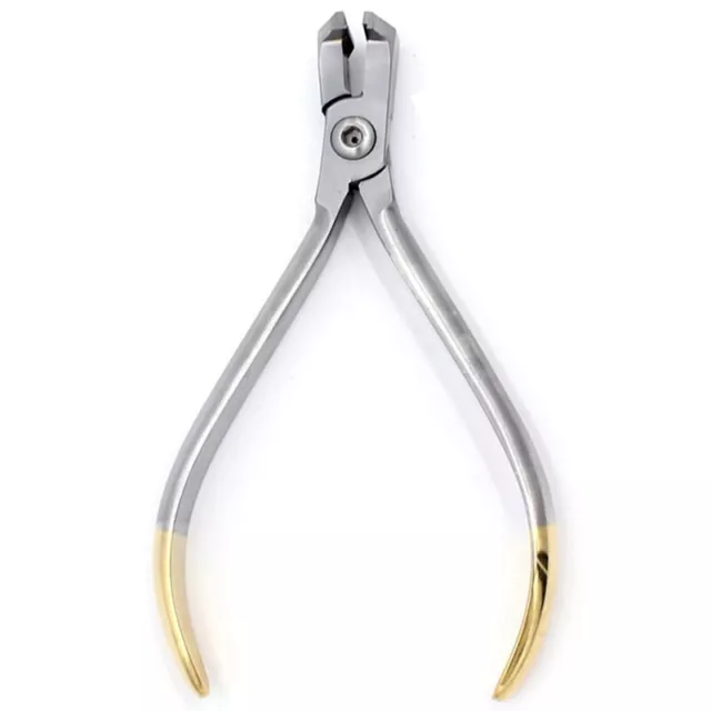 Long Handle Dental Orthodontic Wire Distal Cutting Pliers Insertion Cutting3793