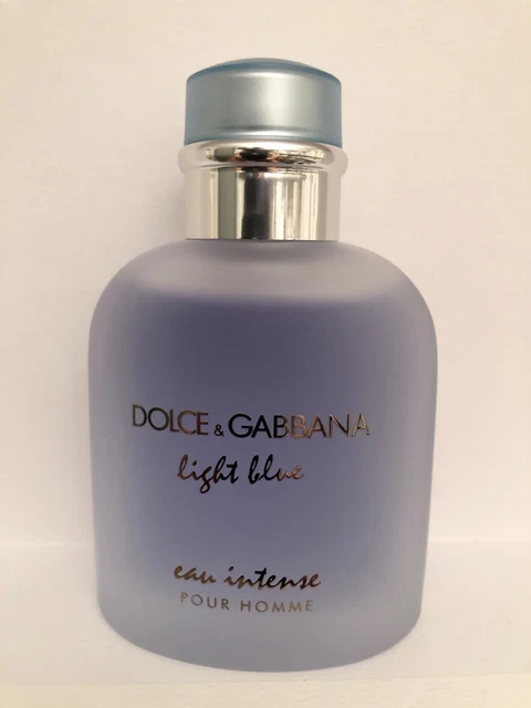 Dolce Gabbana - Light Blue Homme Eau Intense - Vapo 125 Ml Eau De Toilette-Neuf