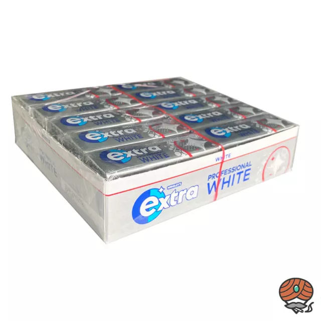 30 x Wrigley´s Extra Professional White Kaugummidragees ohne Zucker