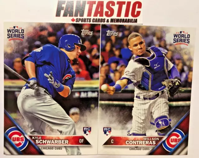 2016 Topps Chicago Cubs World Series Champions Box Set Base Card YOU PICK