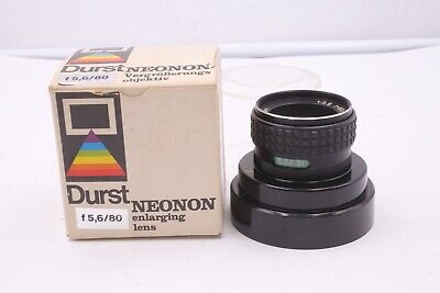 Durst Durst Neonon 80mm f5.6-f45 Enlarging lens in excellent condition 